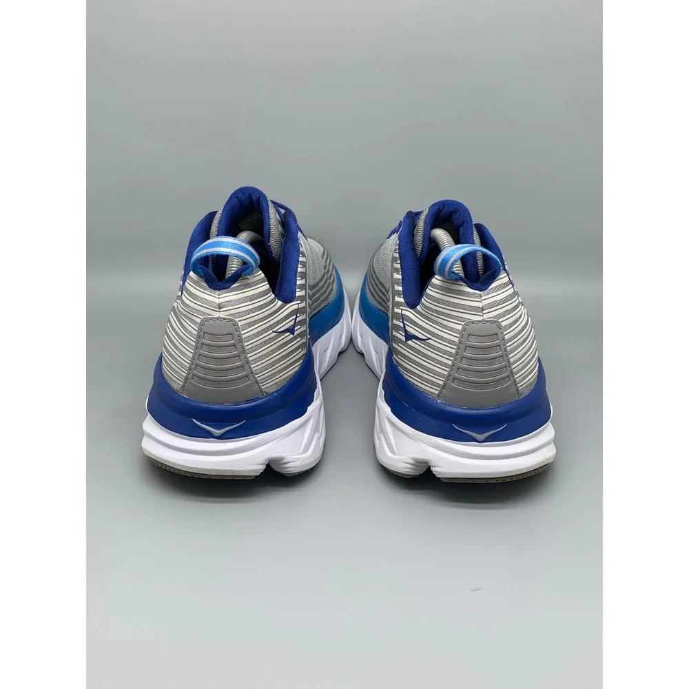 Hoka One One Bondi 6 Gray Blue Running Shoes 1019269 VBFG Men's Sz 11.5